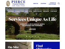 Tablet Screenshot of piercefh.com
